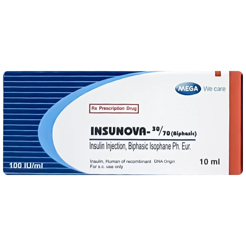 Insunova trị bệnh đái tháo đường (1 lọ x 10ml) - 1